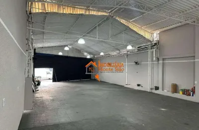 Galpão para alugar, 260 m² por r$ 12.207,43/mês - centro - guarulhos/sp
