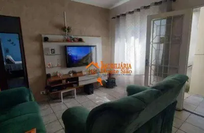 Casa com 2 dormitórios à venda, 120 m² por r$ 220.000,00 - vila barros - guarulhos/sp