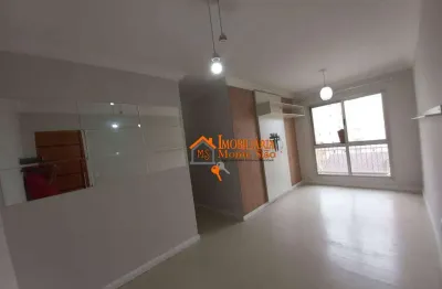 Apartamento com 2 dormitórios à venda, 54 m² por r$ 285.000,00 - gopoúva - guarulhos/sp