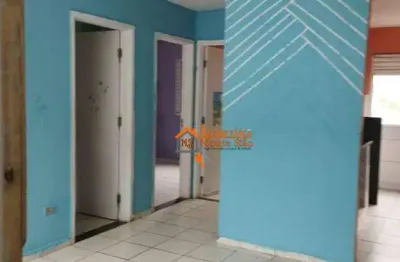 Apartamento com 2 dormitórios à venda, 48 m² por r$ 150.000,00 - vila nova bonsucesso - guarulhos/sp