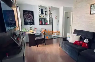Apartamento com 2 dormitórios à venda, 40 m² por r$ 240.000,00 - vila alzira - guarulhos/sp