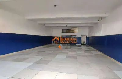 Salão para alugar, 80 m² por r$ 1.835,00/mês - jardim vera - guarulhos/sp