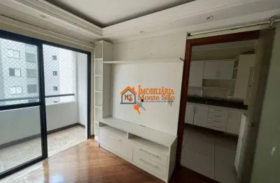 Apartamento com 3 dormitórios para alugar, 70 m² por r$ 3.610,00/mês - vila rosália - guarulhos/sp