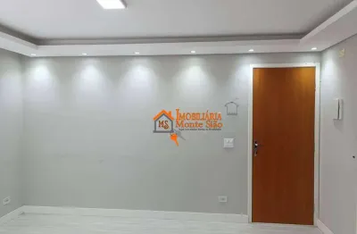 Apartamento com 2 dormitórios à venda, 44 m² por r$ 212.000 - jardim doraly - guarulhos/sp