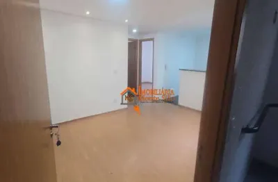 Apartamento com 2 dormitórios à venda, 45 m² por r$ 220.000,00 - água chata - guarulhos/sp