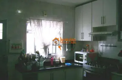 Sobrado com 3 dormitórios à venda, 172 m² por r$ 800.000,00 - parque continental ii - guarulhos/sp