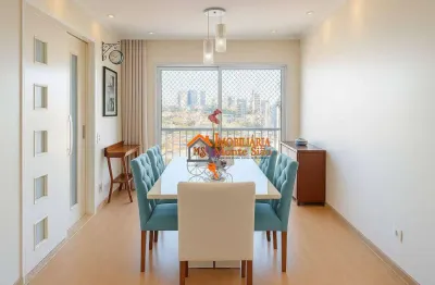 Apartamento com 2 dormitórios à venda, 80 m² por r$ 500.000,00 - camargos - guarulhos/sp