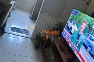 Apartamento com 2 dormitórios à venda, 45 m² por r$ 175.000,00 - pimentas - guarulhos/sp
