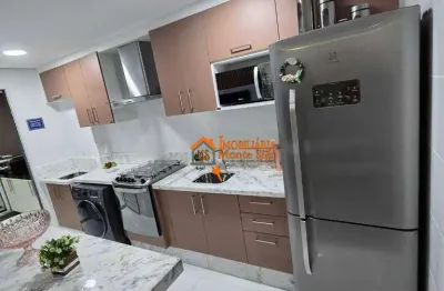 Apartamento com 2 dormitórios à venda, 59 m² por r$ 470.000,00 - vila nova bonsucesso - guarulhos/sp