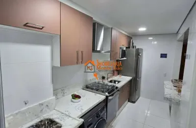 Apartamento com 2 dormitórios à venda, 59 m² por r$ 470.000,00 - vila nova bonsucesso - guarulhos/sp