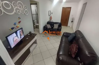 Apartamento com 60m² com 1 quarto, suíte, mobiliado, por r$ 270.000 - ocian - praia grande/sp