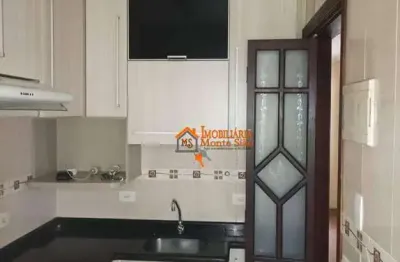 Apartamento com 2 dormitórios à venda, 50 m² por r$ 215.000,00 - parque jurema - guarulhos/sp