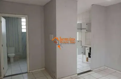Apartamento com 2 dormitórios à venda, 52 m² por r$ 170.000,00 - pimentas - guarulhos/sp