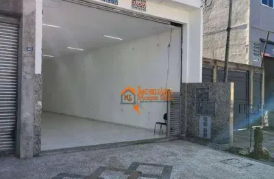 Salão para alugar, 160 m² por r$ 6.284,00 - vila nova bonsucesso - guarulhos/sp