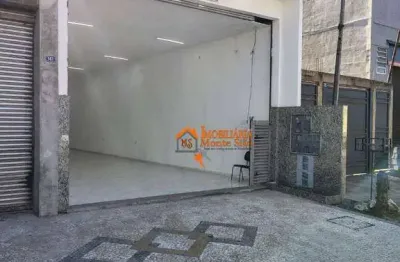 Salão para alugar, 160 m² por r$ 6.284,00 - vila nova bonsucesso - guarulhos/sp