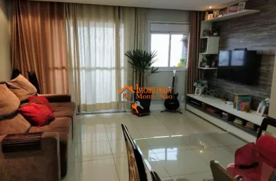 Apartamento com 2 dormitórios à venda, 71 m² por r$ 565.000,00 - vila augusta - guarulhos/sp