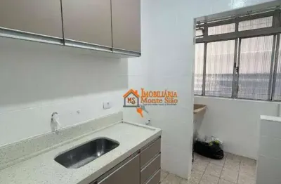 Apartamento com 2 dormitórios à venda, 53 m² por r$ 165.000,00 - jardim cocaia - guarulhos/sp