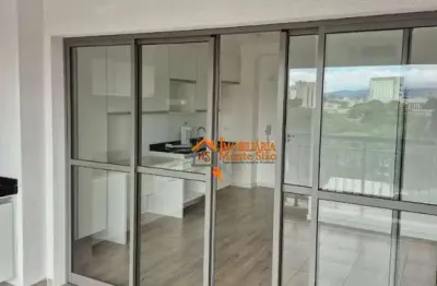 Studio com 1 dormitório para alugar, 39 m² por r$ 3.200,00/mês - vila camargos - guarulhos/sp