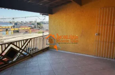 Sobrado com 4 dormitórios, 300 m² - venda por r$ 900.000,00 ou aluguel por r$ 4.380,00/mês - jardim bela vista - guarulhos/sp