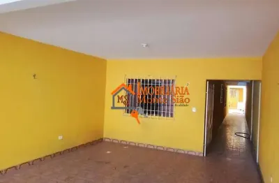 Sobrado com 4 dormitórios, 300 m² - venda por r$ 900.000,00 ou aluguel por r$ 4.380,00/mês - jardim bela vista - guarulhos/sp