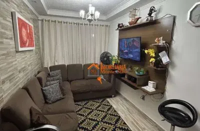 Apartamento com 2 dormitórios à venda, 50 m² por r$ 175.000,00 - jardim nova cidade - guarulhos/sp