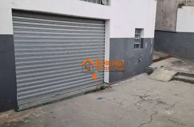 Salão para alugar, 125 m² por r$ 3.938,48/mês - parque continental i - guarulhos/sp
