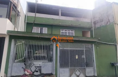Sobrado com 2 dormitórios à venda, 125 m² por r$ 550.000,00 - jardim santa maria - guarulhos/sp