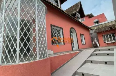 Sobrado com 5 dormitórios para alugar, 620 m² por r$ 15.883,00/mês - vila rosália - guarulhos/sp