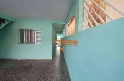 Casa com 2 dormitórios para alugar, 100 m² por r$ 1.660,00/mês - cidade soberana - guarulhos/sp