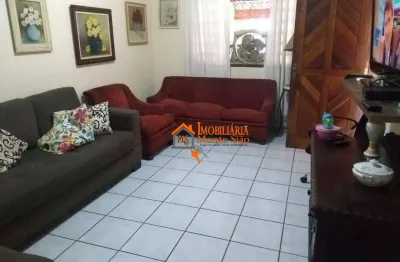 Sobrado com 2 dormitórios à venda, 125 m² por r$ 525.000,00 - jardim santa cecília - guarulhos/sp