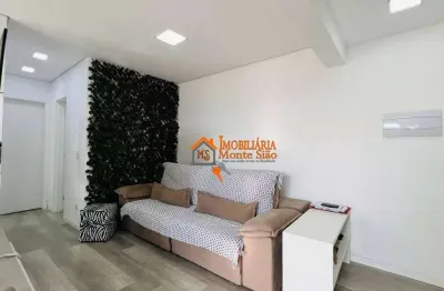 Apartamento com 2 dormitórios à venda, 60 m² por r$ 550.000,00 - jardim bom clima - guarulhos/sp