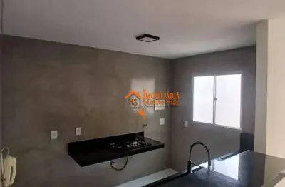 Apartamento com 2 dormitórios à venda, 45 m² por r$ 240.000,00 - água chata - guarulhos/sp