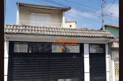 Sobrado com 3 dormitórios à venda, 180 m² por r$ 1.300.000,00 - jardim luciara - guarulhos/sp