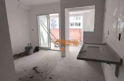 Studio com 1 dormitório à venda, 31 m² por r$ 320.000,00 - picanco - guarulhos/sp
