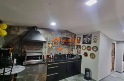Sobrado com 2 dormitórios à venda, 214 m² por r$ 714.000,00 - residencial parque cumbica - guarulhos/sp