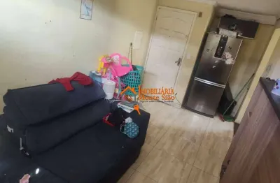 Apartamento com 2 dormitórios à venda, 44 m² por r$ 100.000,00 - jardim nova cidade - guarulhos/sp