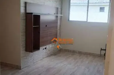 Apartamento com 2 dormitórios, 44 m² - venda por r$ 110.000,00 ou aluguel por r$ 1.340,00/mês - jardim nova cidade - guarulhos/sp