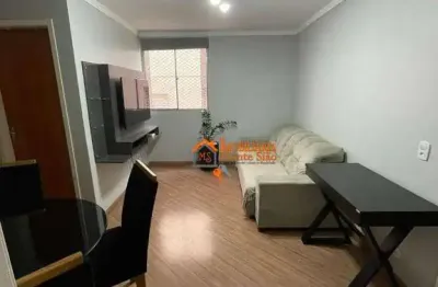Apartamento com 2 dormitórios à venda, 44 m² por r$ 220.000,00 - jardim são luis - guarulhos/sp