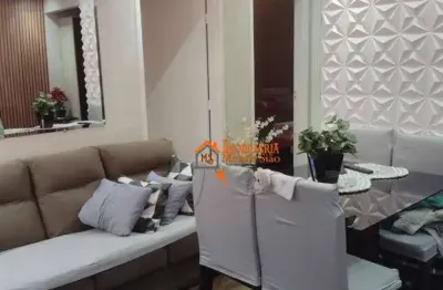 Apartamento com 2 dormitórios à venda, 53 m² por r$ 140.000,00 - vila nova bonsucesso - guarulhos/sp