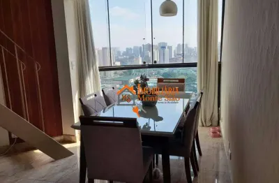 Cobertura com 3 dormitórios à venda, 105 m² por r$ 682.000,00 - macedo - guarulhos/sp