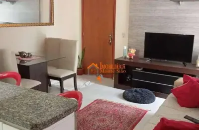 Apartamento garden com 2 dormitórios à venda, 50 m² por r$ 280.000,00 - água chata - guarulhos/sp
