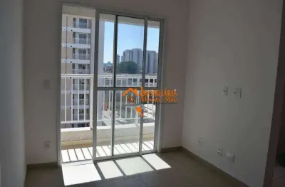 Apartamento com 2 dormitórios, 42 m² - venda por r$ 399.000,00 ou aluguel por r$ 3.095,00/mês - vila itapegica - guarulhos/sp