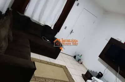 Apartamento com 2 dormitórios à venda, 48 m² por r$ 135.000,00 - vila sadokim - guarulhos/sp
