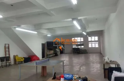 Salão para alugar, 230 m² por r$ 3.411/mês - vila flórida - guarulhos/são paulo
