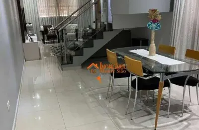 Casa com 3 dormitórios à venda, 220 m² por r$ 880.000,00 - jardim santa clara - guarulhos/sp