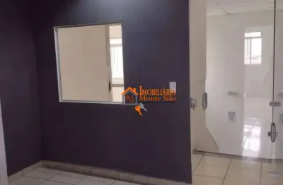 Sala para alugar, 12 m² por r$ 830,00/mês - macedo - guarulhos/sp