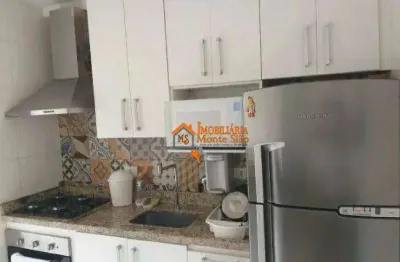 Apartamento com 2 dormitórios à venda, 50 m² por r$ 373.000 - gopoúva - guarulhos/sp