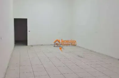 Salão para alugar, 125 m² por r$ 3.345,00/mês - continental ii - guarulhos/sp