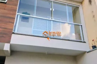 Sobrado com 3 dormitórios à venda, 100 m² por r$ 742.000,00 - jardim do papai - guarulhos/sp