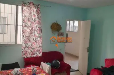 Apartamento com 2 dormitórios à venda, 45 m² por r$ 190.000,00 - pimentas - guarulhos/sp